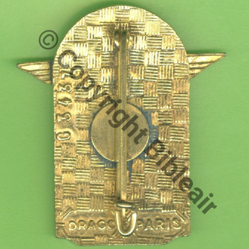 G3437  DGA DIRECTION ENGINS DrP Bol Guilloche Src.Y.GENTY  8Eur07.24 jpsj1103 